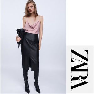 NWT Zara CHEMISE with spaghetti straps